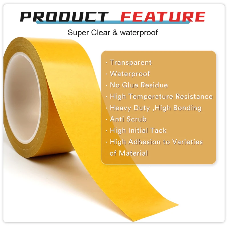 Double Sided PET Film Tape Double Sided PET Film Tape